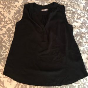 Banana republic Black sleeveless shirt